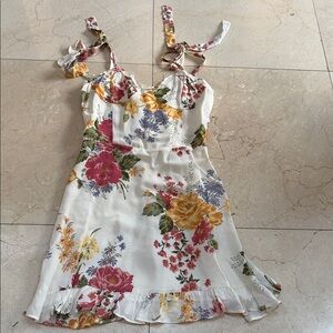 Reformation floral dress. Size 2